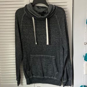 Lightweight scowl neck sweater shirt